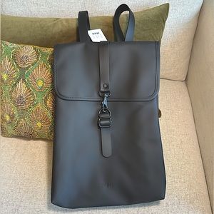 Rains - Rucksack backpack in Black, NWT Unisex